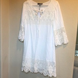 NWT! Sanctuary cream boho dress